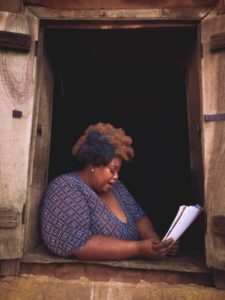 Woman Reading a Book