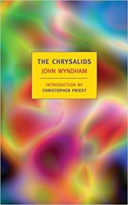 The Chrysalids by John Wyndham book cover. 