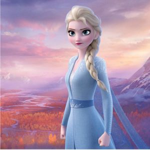 Idina Menzel as Elsa