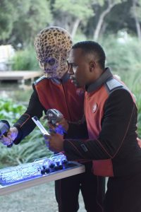 Mike Henry and J. Lee in The Orville