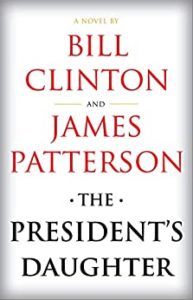 The President's Daughter by Bill Clinton book cover. It has no decorations. 